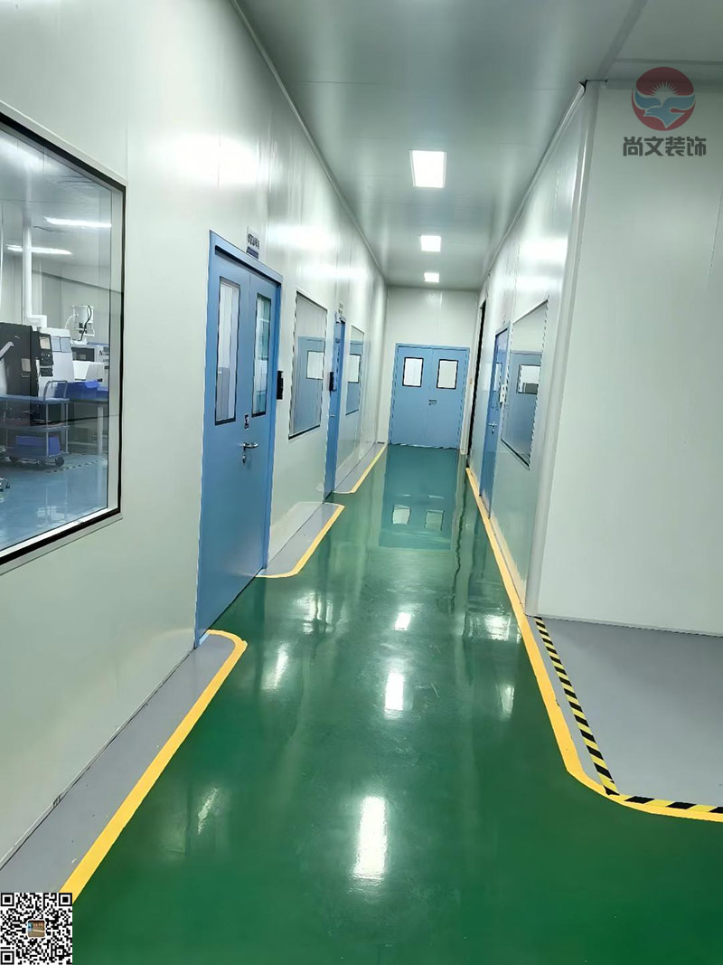 浦東精密機(jī)械設(shè)備工廠凈化車間裝修施工