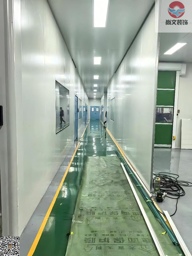 浦東精密機(jī)械設(shè)備工廠凈化車間裝修施工